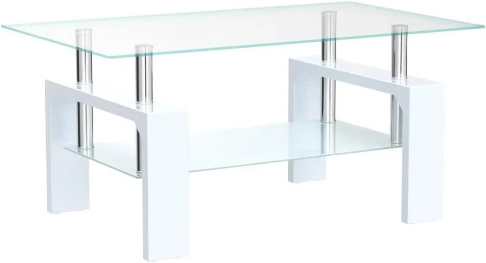 Coffee X Tea - Living Room Rectangle Coffee Table, Tea