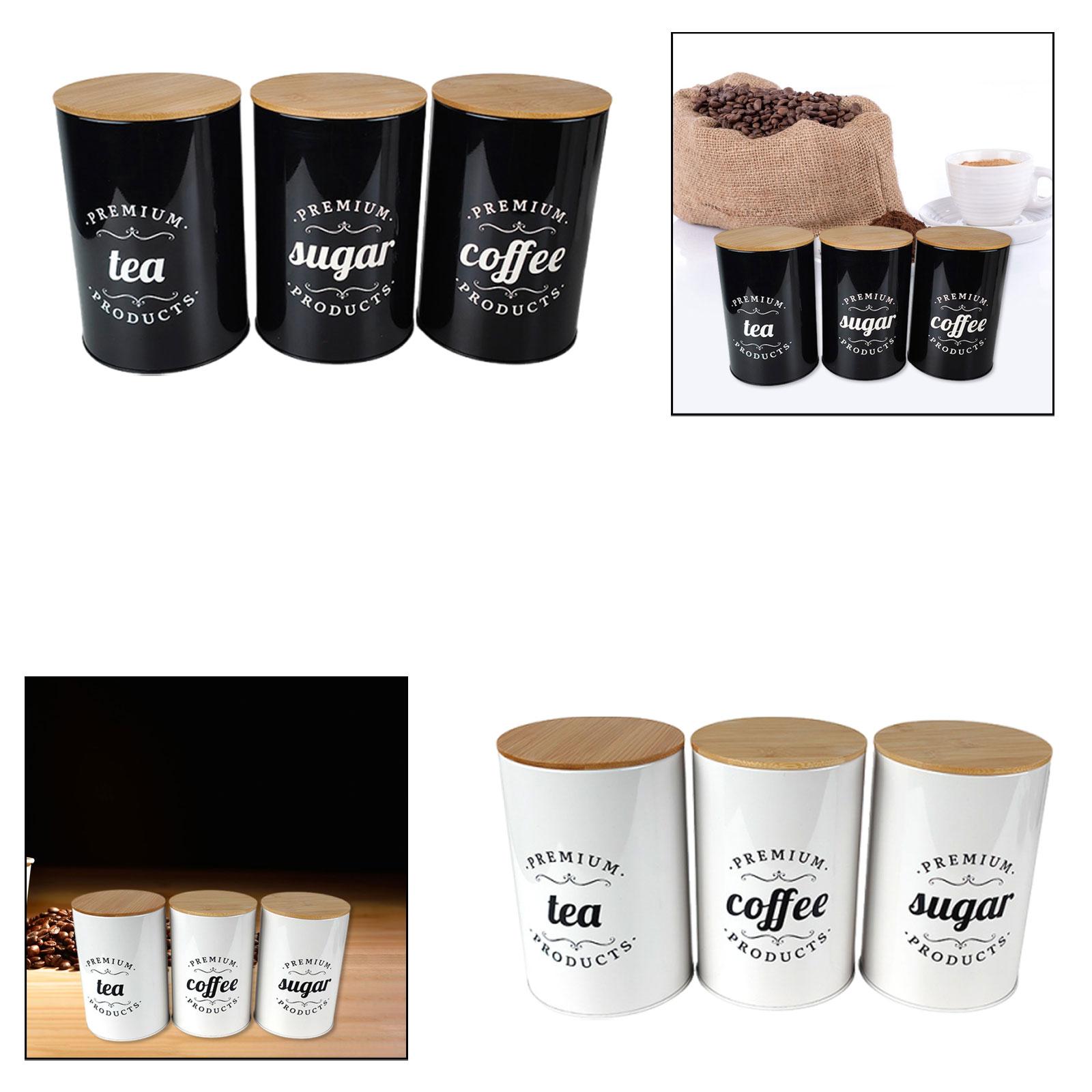 Coffee Tea Sugar Container Set - Coffee Tea Sugar Container Food Storage
