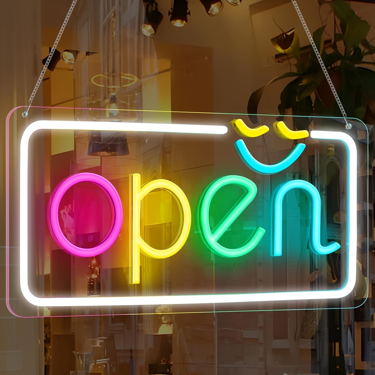 Coffee Tea Neon Sign - 1Pc Led Neon Open Sign Bright