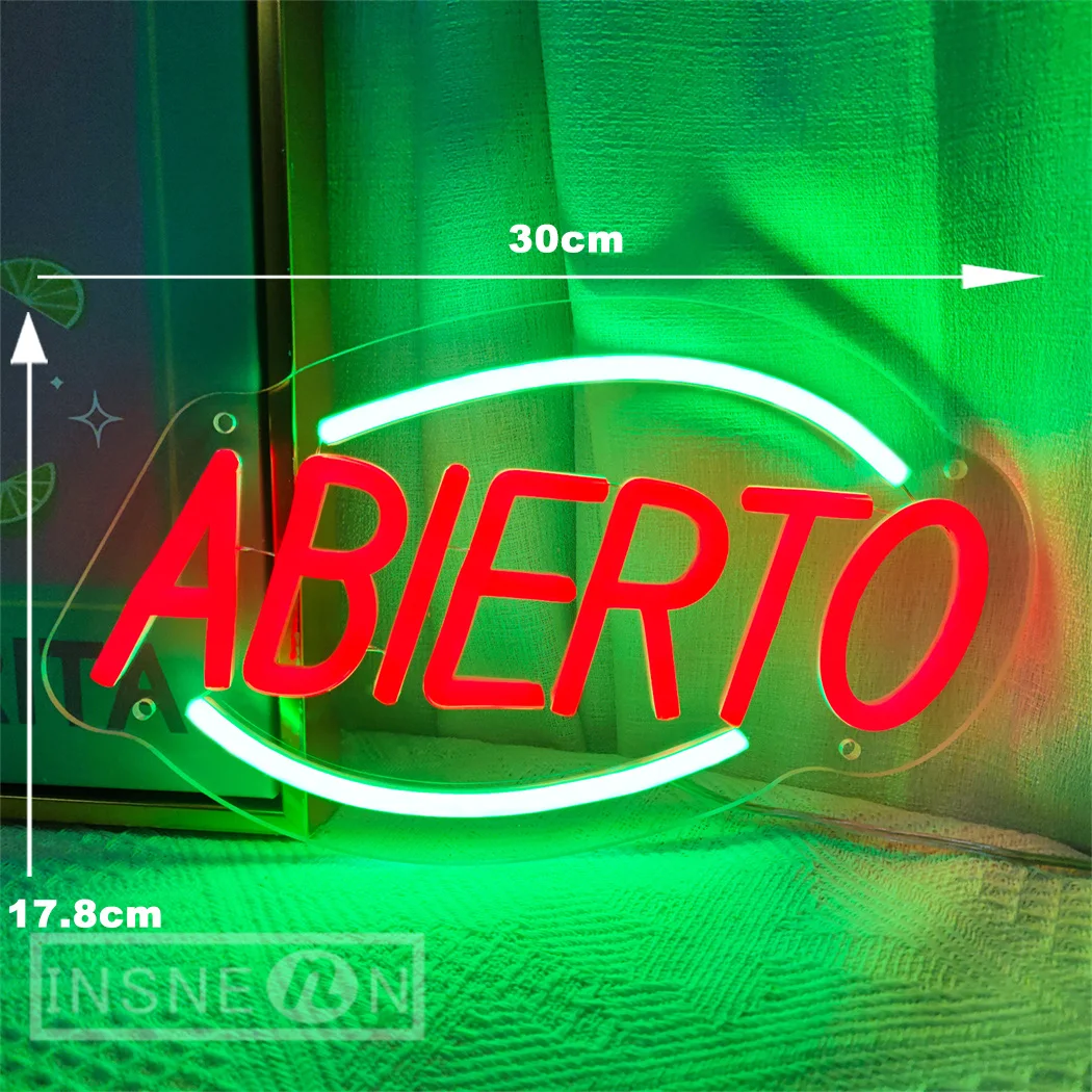 Coffee Tea Neon Sign - Spanish Neon LED Sign for Wall
