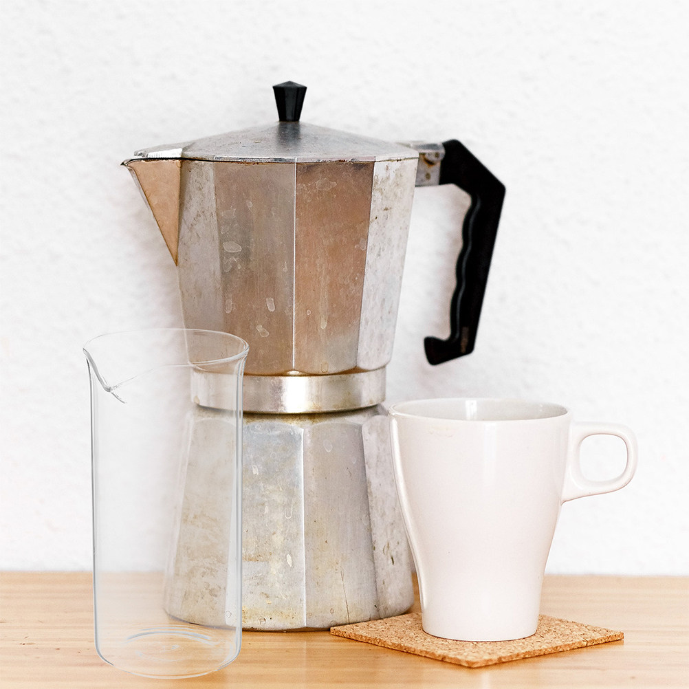 Coffee Tea Brew - Glass Coffee Press Replacement Cup Heat