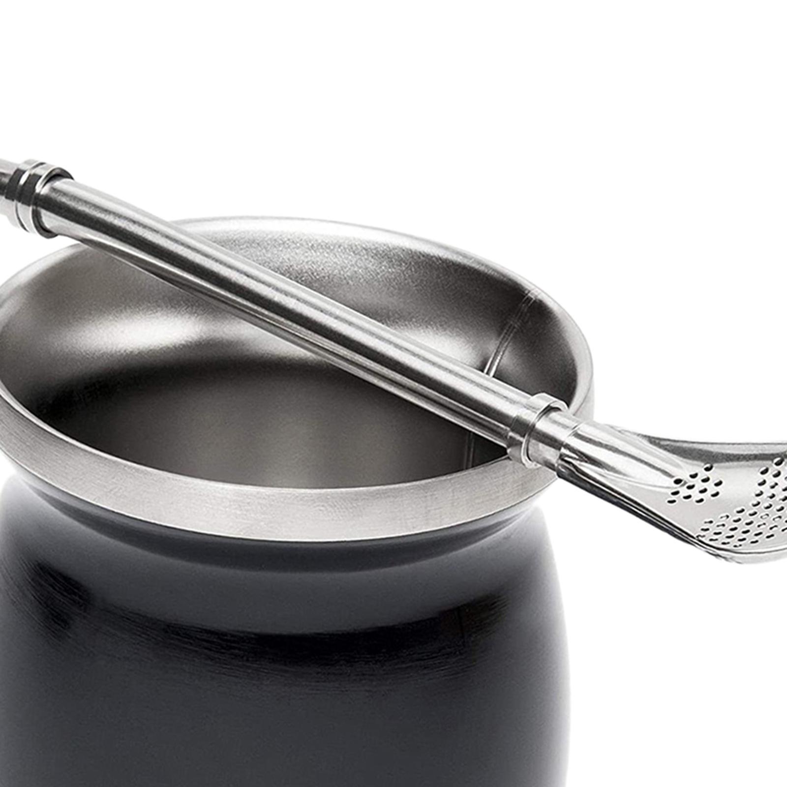 Cup Stainless Steel Double Wal - огляд і ціна Coffee Tea Spoon