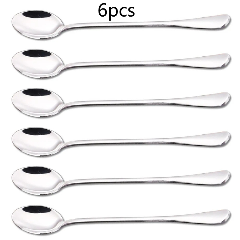 6PC Stainless Steel Coffee Spo - огляд і ціна Coffee Tea Spoon