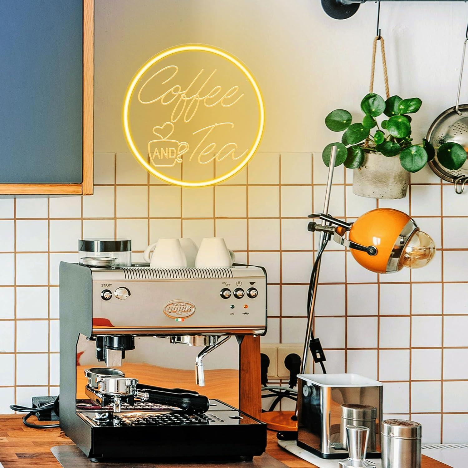 Coffee And Tea Neon Sign USB D - огляд і ціна Coffee Tea Neon Sign