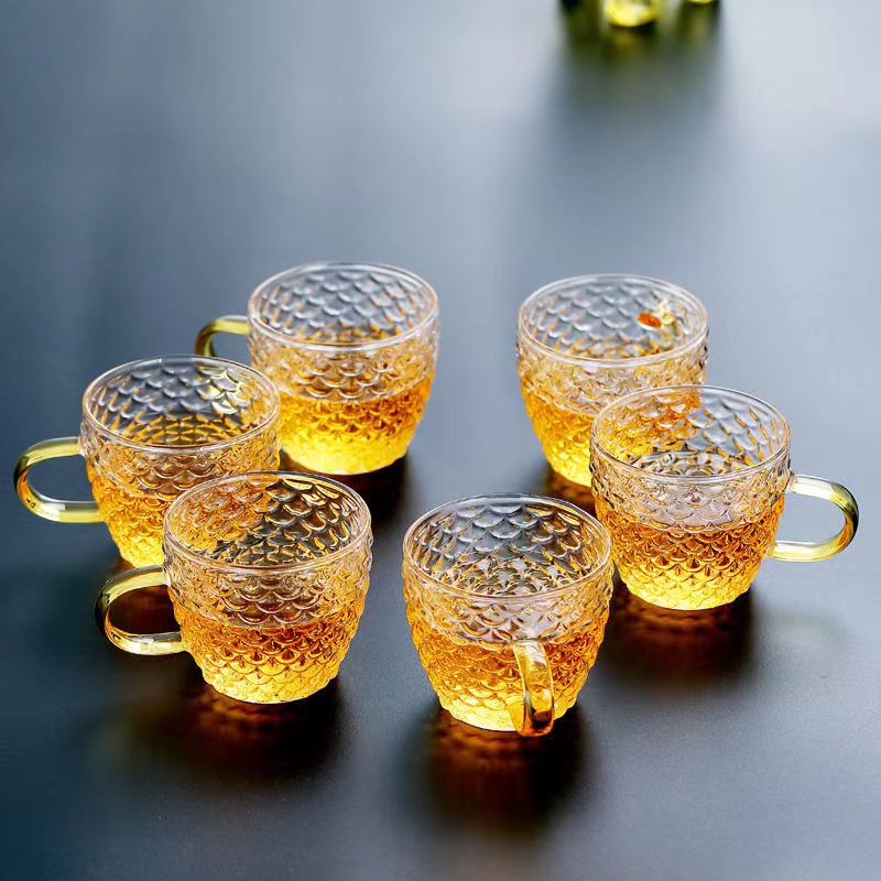 Glass Tea Cups small Cups Home - огляд і ціна Tea Coffee Pot Set