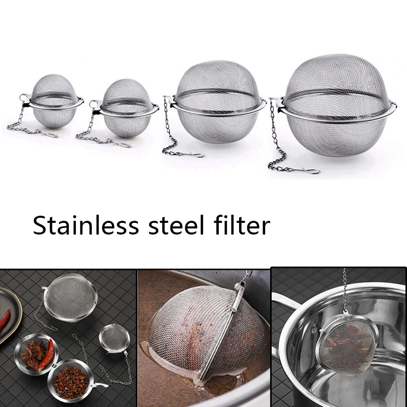 1-5pcs Tea Infuser Stainlesss  - огляд і ціна Coffee Tea Infusion