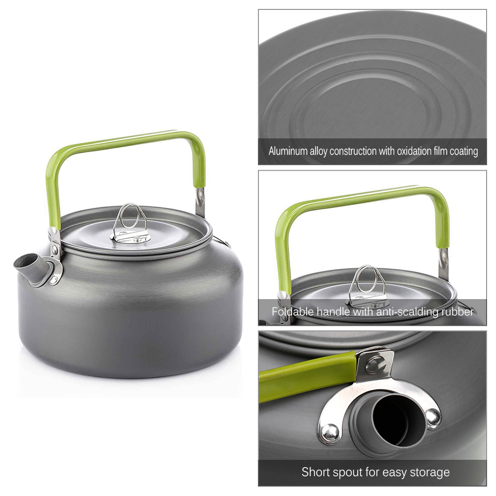 Portable Outdoor Water Kettle  - огляд і ціна Tea Coffee Pot Set