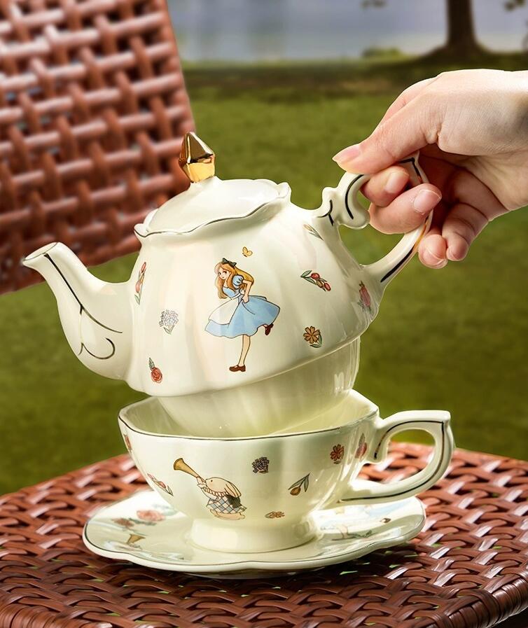 Alice Ceramic Tea and Coffee S - огляд і ціна Tea Coffee Pot Set