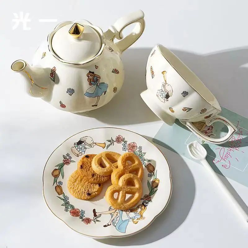 Alice Ceramic Tea and Coffee S - огляд і ціна Tea Coffee Pot Set
