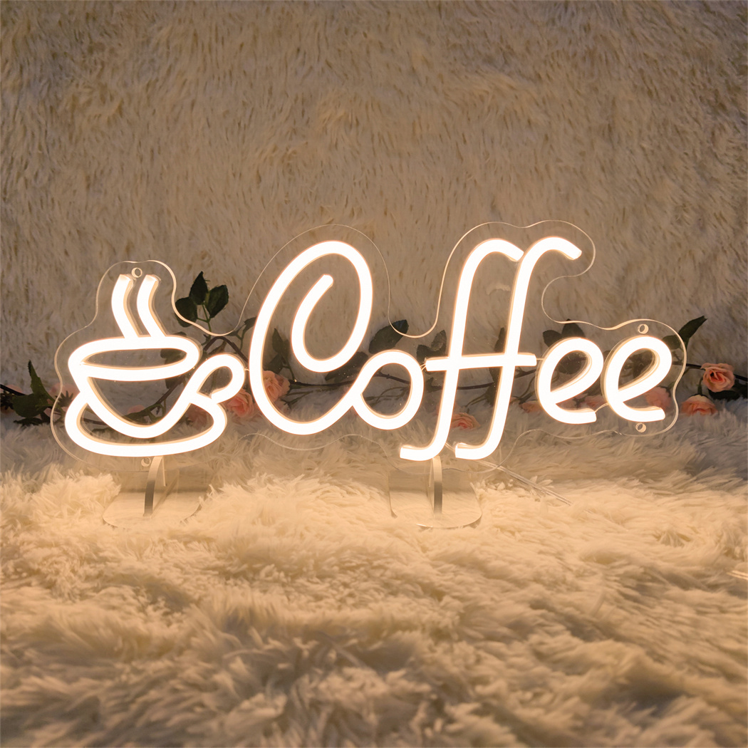 LED Coffee Neon Sign USB Power - огляд і ціна Coffee Tea Neon Sign