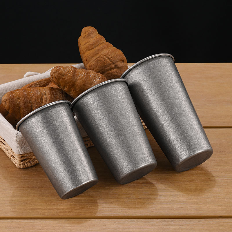 Retro Silver Stainless Steel D - огляд і ціна Mug Tea Coffee