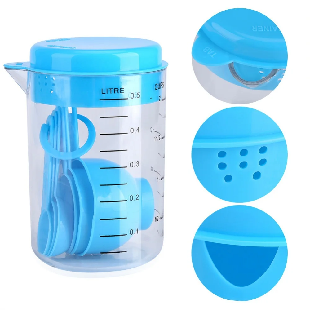 7 Pieces / Set Plastic Measuri - огляд і ціна Coffee Tea Spoon