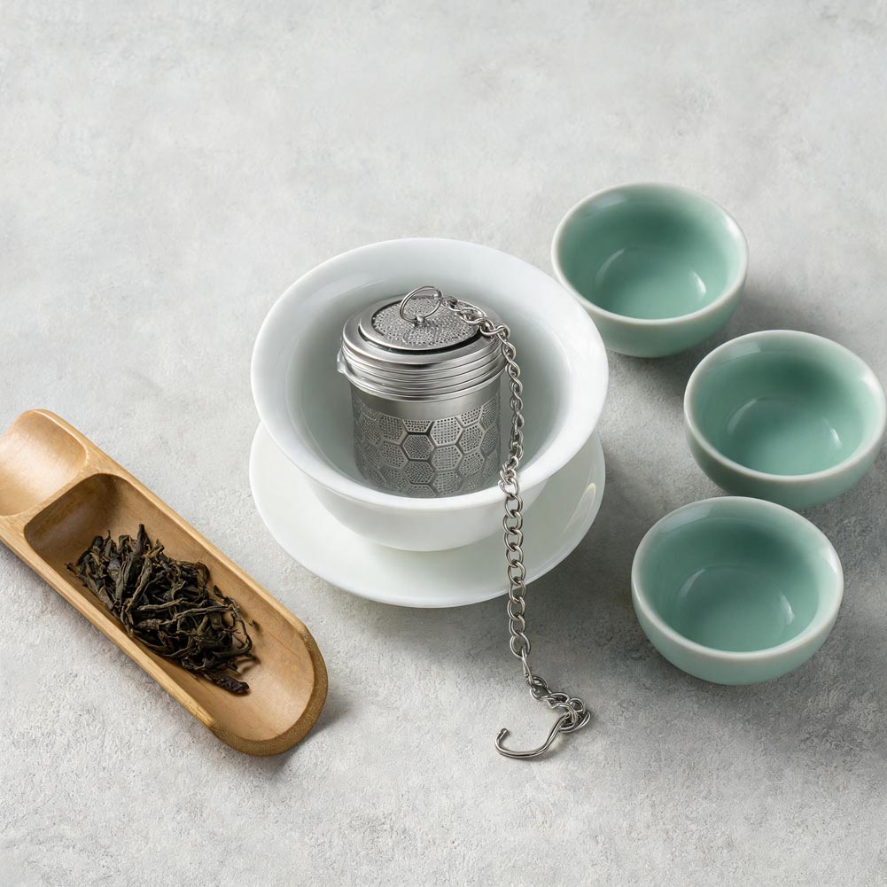 1Pcs Tea Strainer Rust-proof S - огляд і ціна Coffee Tea Infusion