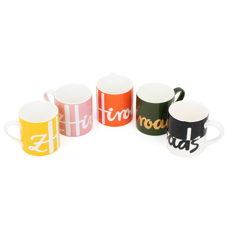 Luxury Bone China Coffee Mug E - огляд і ціна Coffee Tea Green