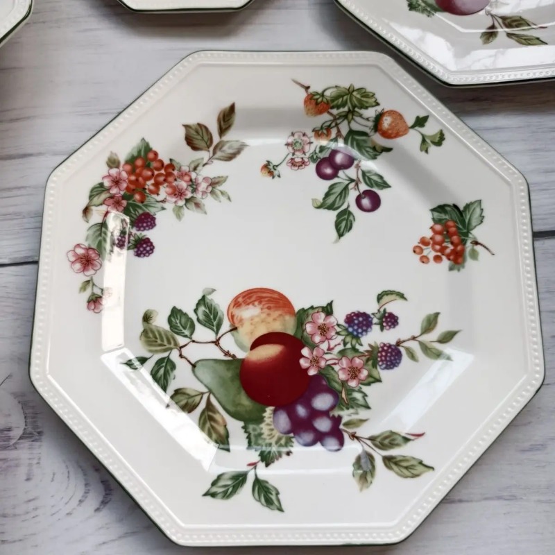 Hand painted green side , frui - огляд і ціна Coffee Tea Green
