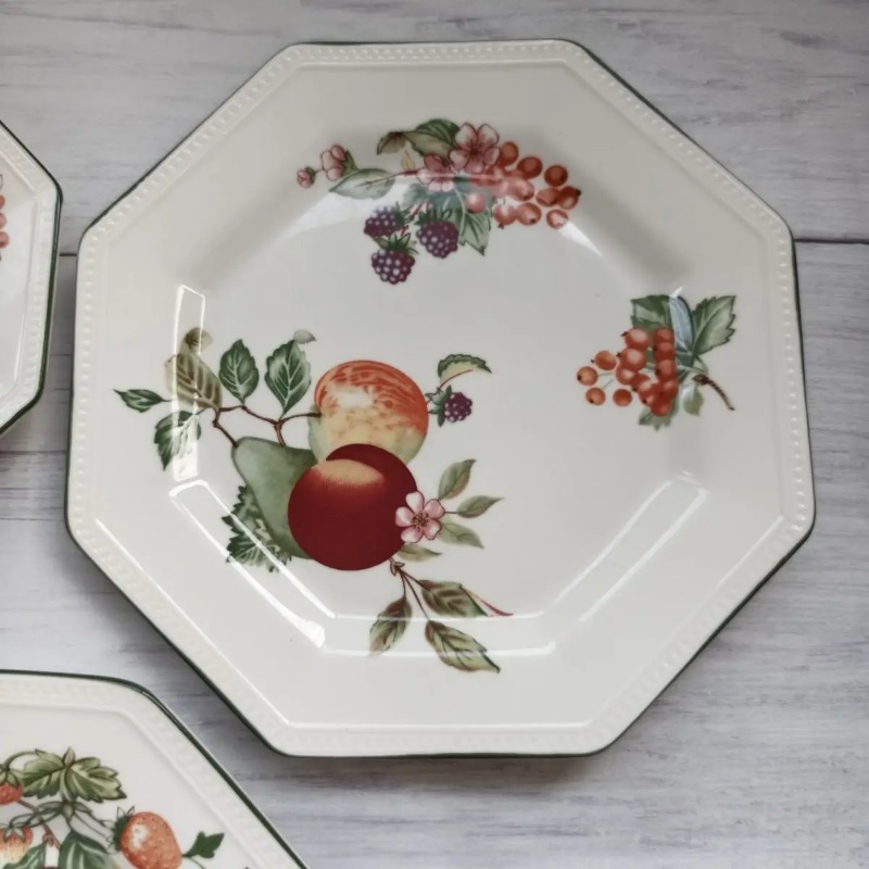 Hand painted green side , frui - огляд і ціна Coffee Tea Green