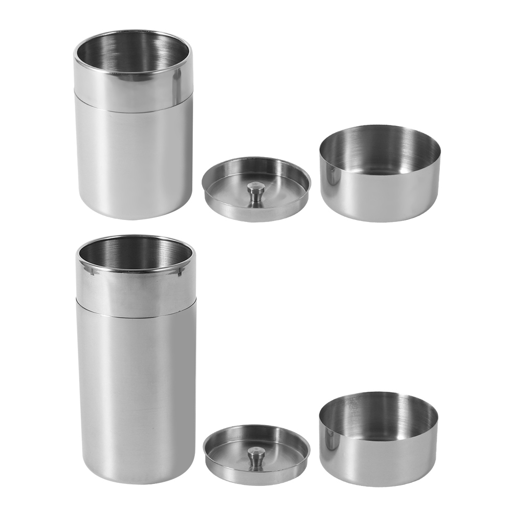 Stainless Steel Tea Leaf Tins  - огляд і ціна Coffee Tea Sugar Container Set