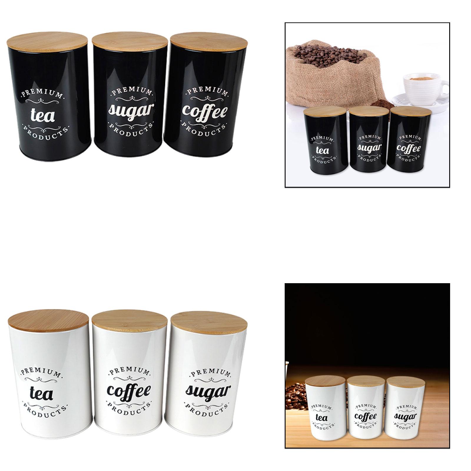 Coffee Tea Sugar Container Foo - огляд і ціна Coffee Tea Sugar Container Set