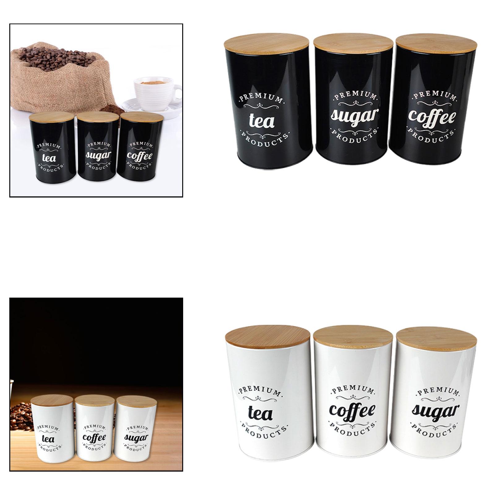 Coffee Tea Sugar Container Foo - огляд і ціна Coffee Tea Sugar Container Set