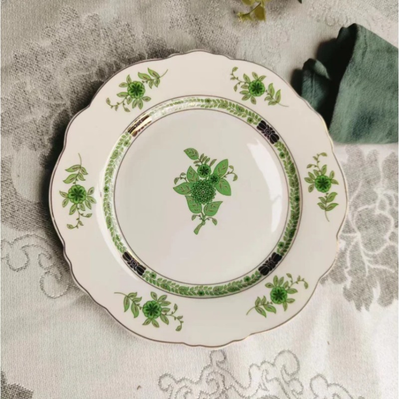 Vintage Green Floral Porcelain - огляд і ціна Coffee Tea Green