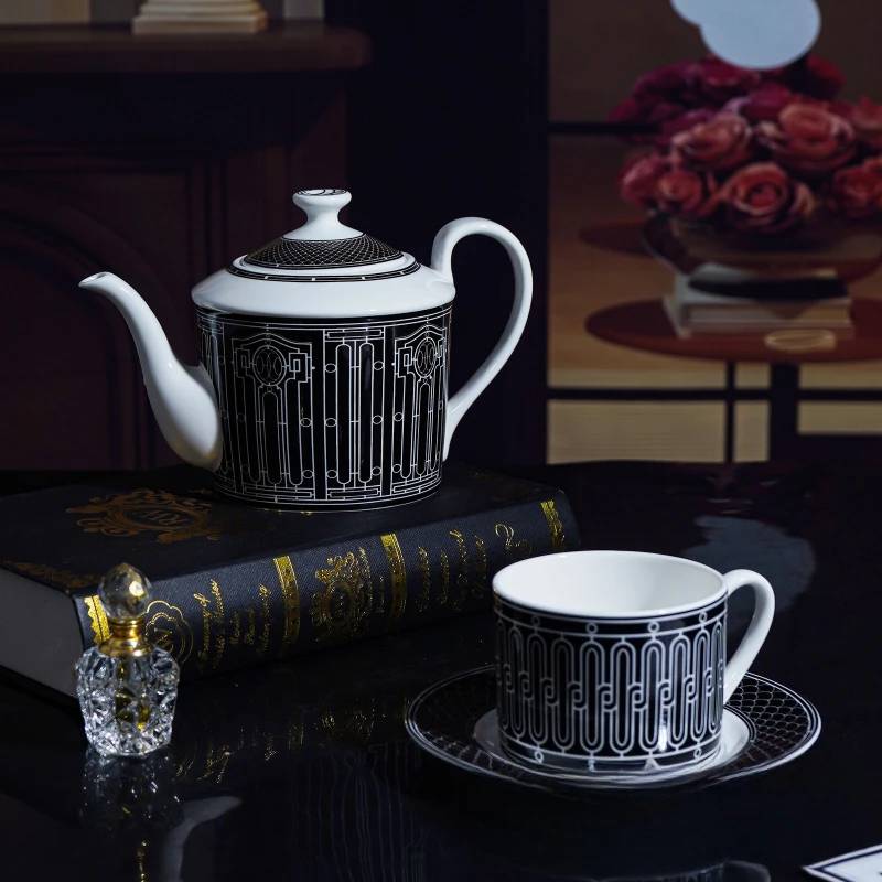 Simple European-Style Tea Set  - огляд і ціна Tea Coffee Pot Set