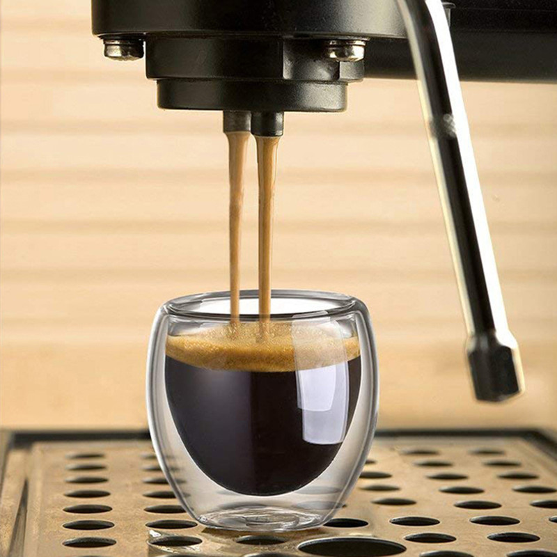 Double Walled Glass Coffee Mug - огляд і ціна Tea Coffee Pot Set