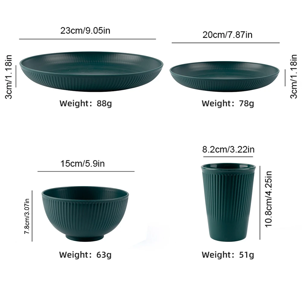 6Pcs Green Washable Wheat Stra - огляд і ціна Coffee Tea Green