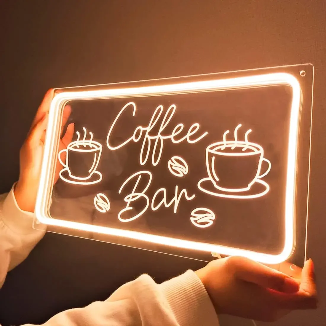 Coffee Bar Neon Sign LED Dimma - огляд і ціна Coffee Tea Neon Sign