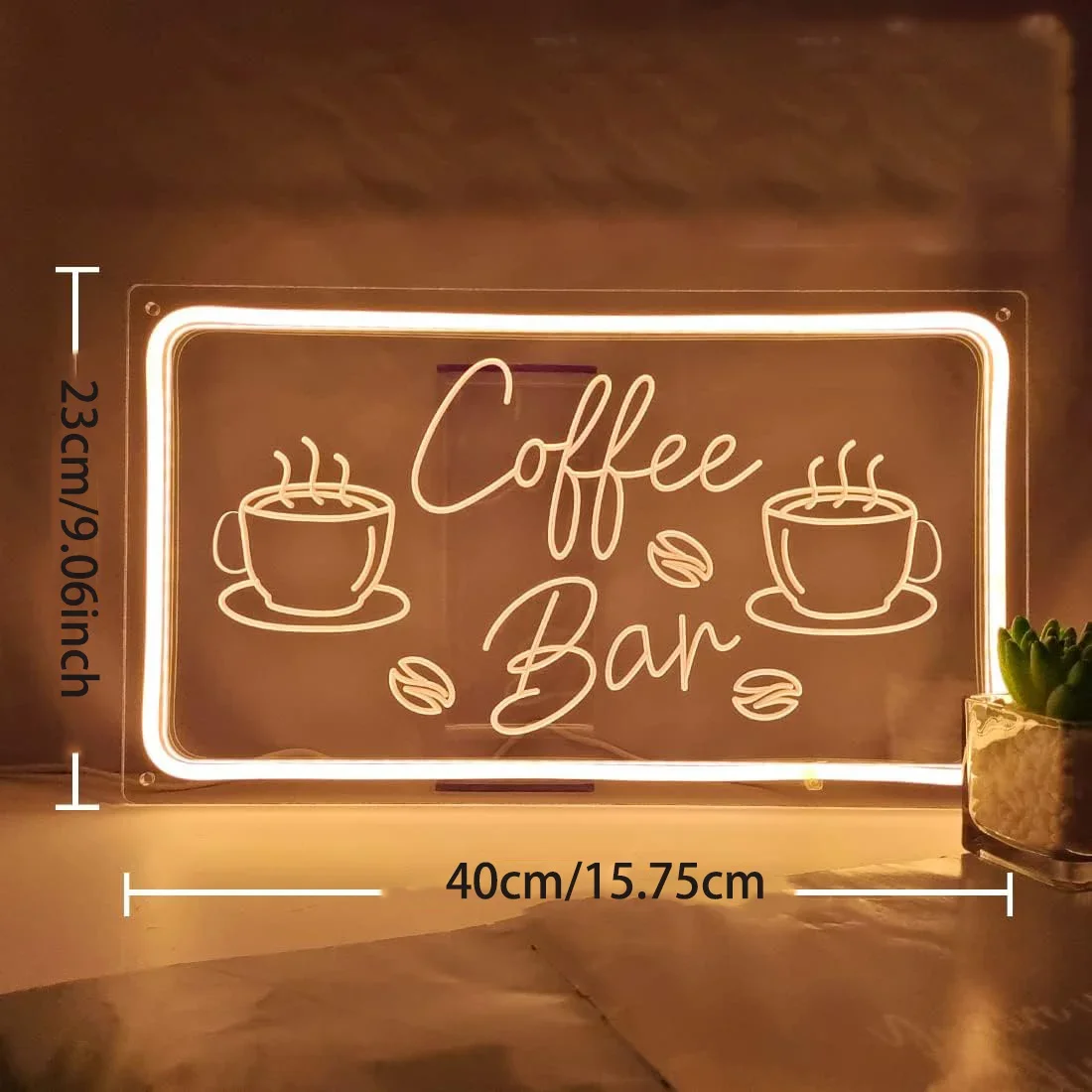 Coffee Bar Neon Sign LED Dimma - огляд і ціна Coffee Tea Neon Sign