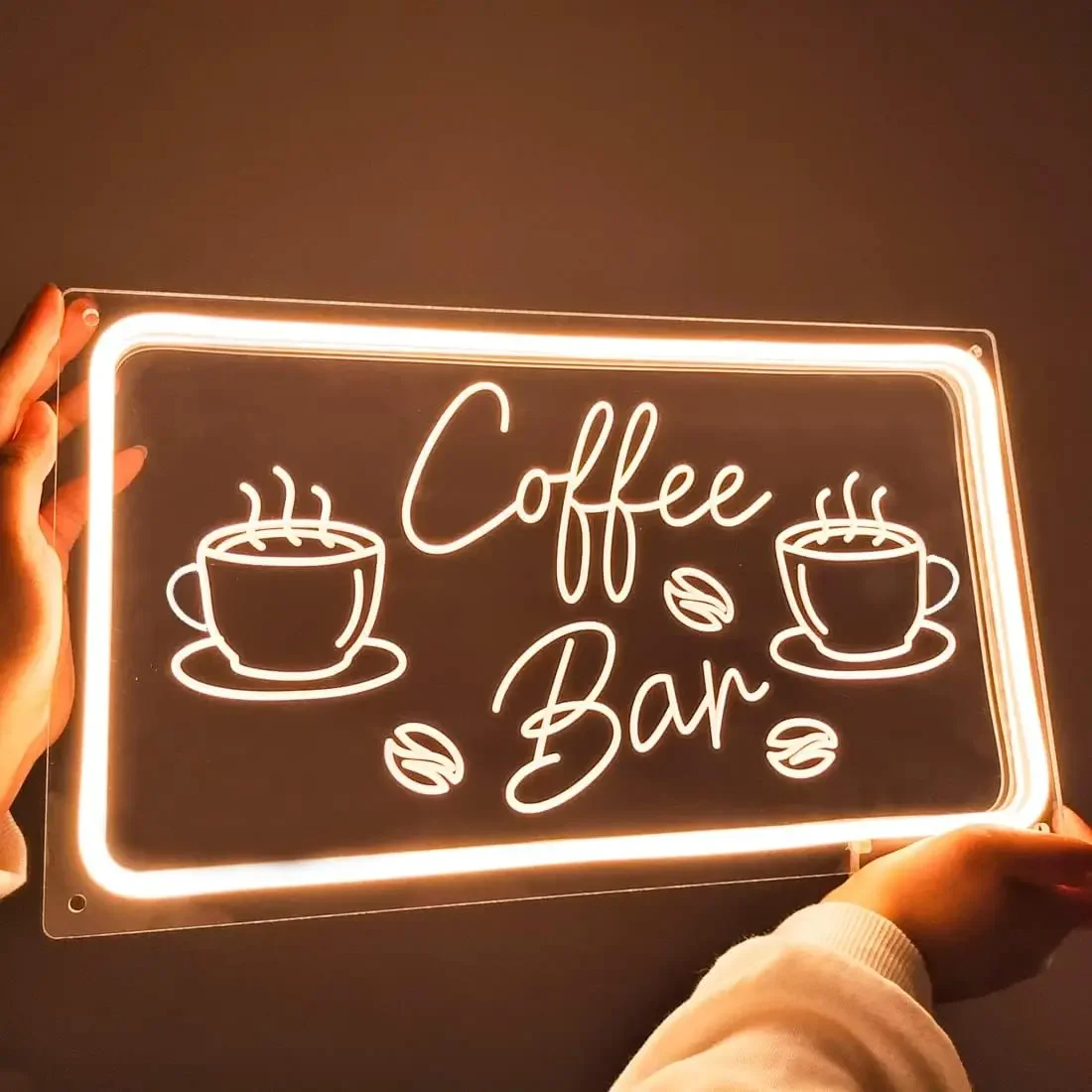 Coffee Bar Neon Sign LED Dimma - огляд і ціна Coffee Tea Neon Sign