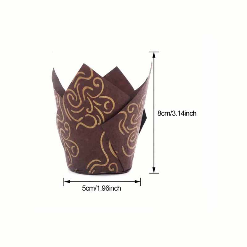 50Pcs/100Pcs/200Pcs Tulip Cake - огляд і ціна Mug Tea Coffee
