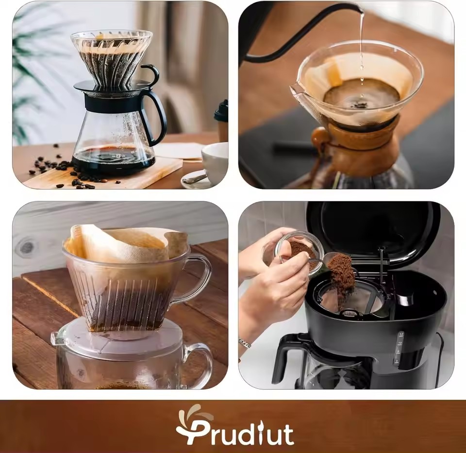 50pcs/set Log Pulp Paper Coffe - огляд і ціна Coffee Tea Infusion
