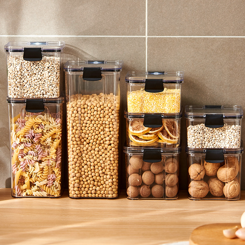 Sealed Jars Kitchen Grain Stor - огляд і ціна Coffee Tea Sugar Container Set