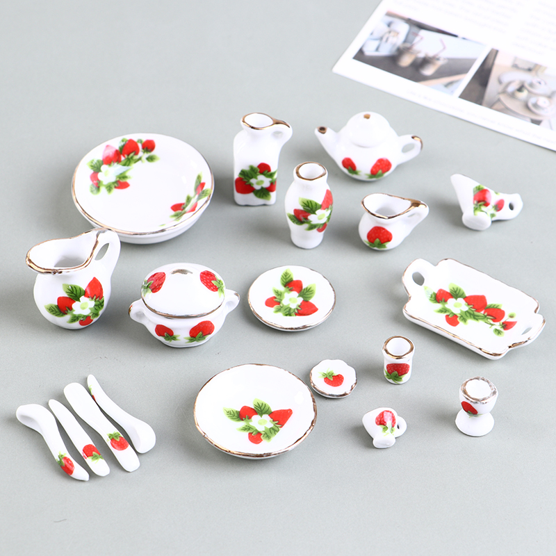 1 Set 1:12 Miniature Doll Hous - огляд і ціна Tea Coffee Pot Set