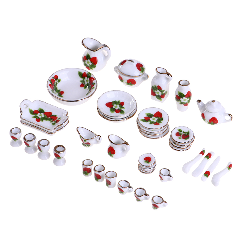 1 Set 1:12 Miniature Doll Hous - огляд і ціна Tea Coffee Pot Set