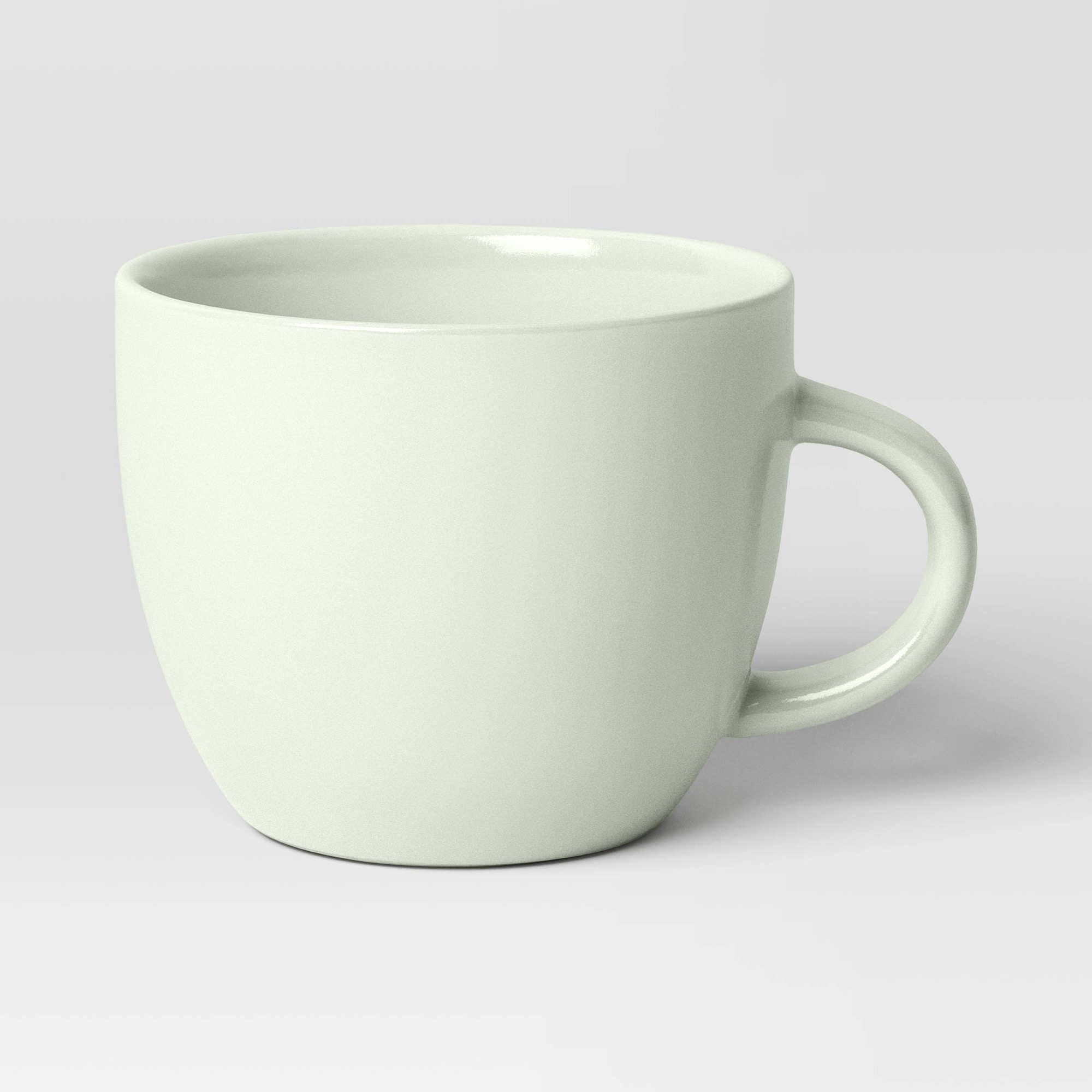 16oz Light Green Stoneware Ave - огляд і ціна Coffee Tea Green
