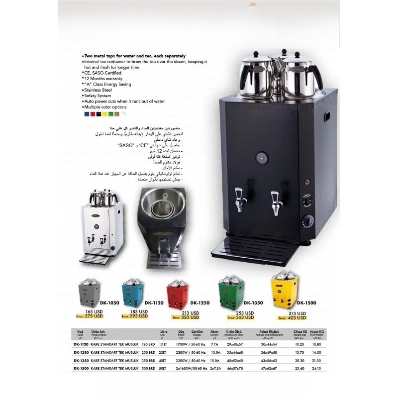 23L Commercial Electric Kettle - огляд і ціна Coffee Tea Urn