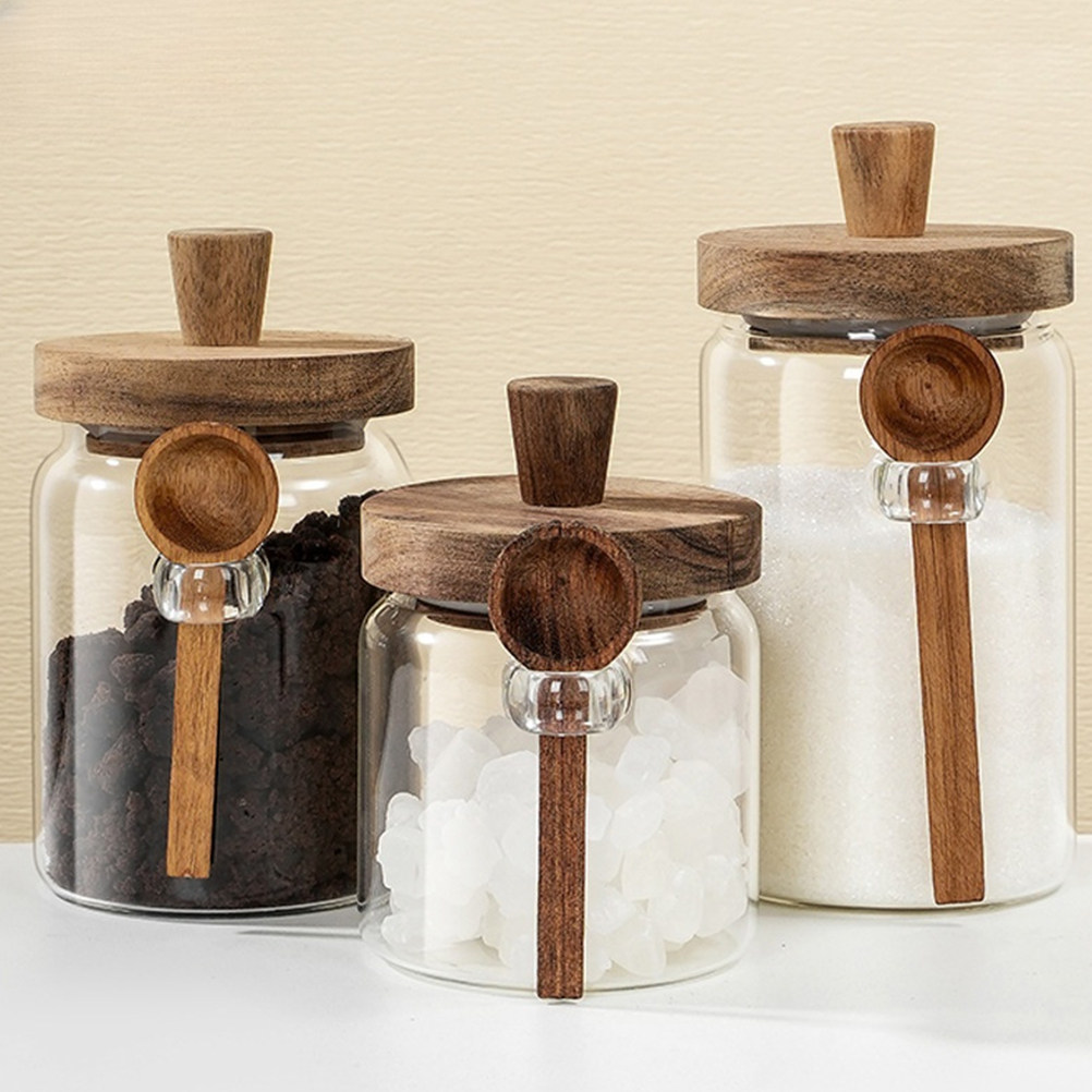 Glass Coffee Bean Storage Jar  - огляд і ціна Coffee And Tea Glass