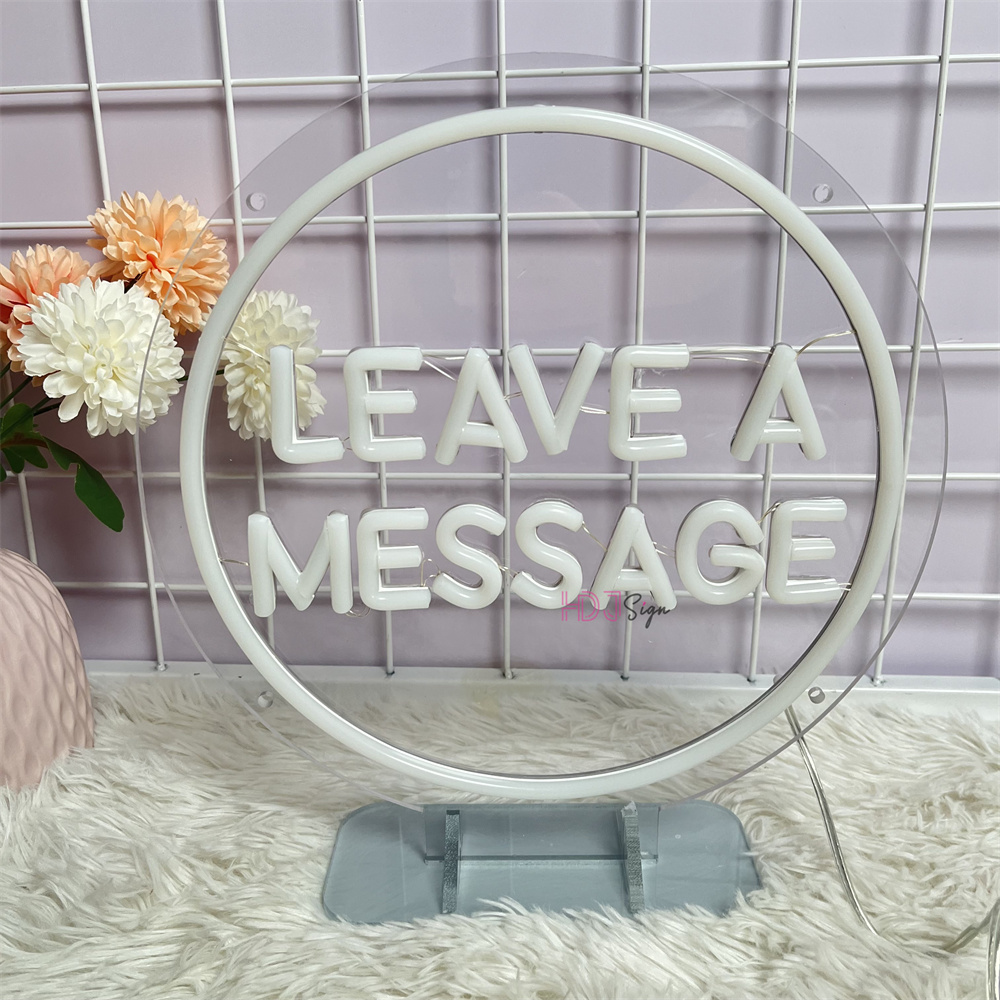 Leave A Message LED Neon Light - огляд і ціна Coffee Tea Neon Sign