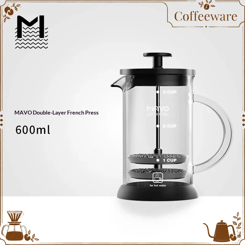 MAVO French Press Coffee Maker - огляд і ціна Coffee Tea Brew