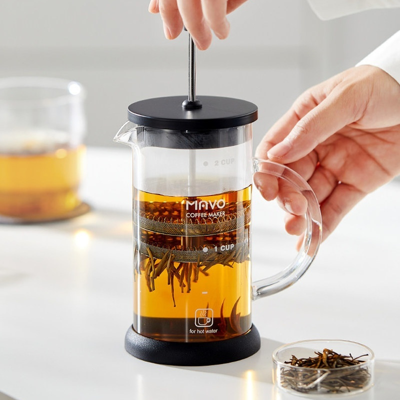 MAVO French Press Coffee Maker - огляд і ціна Coffee Tea Brew
