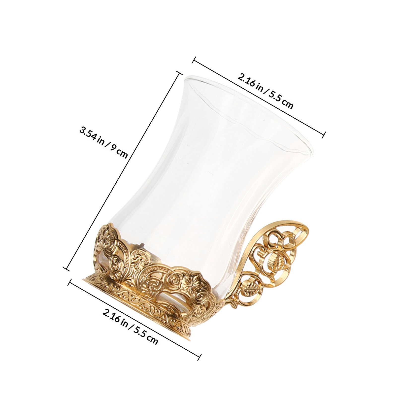 1Set Glass Coffee Cup Set Prem - огляд і ціна Coffee Tea Spoon