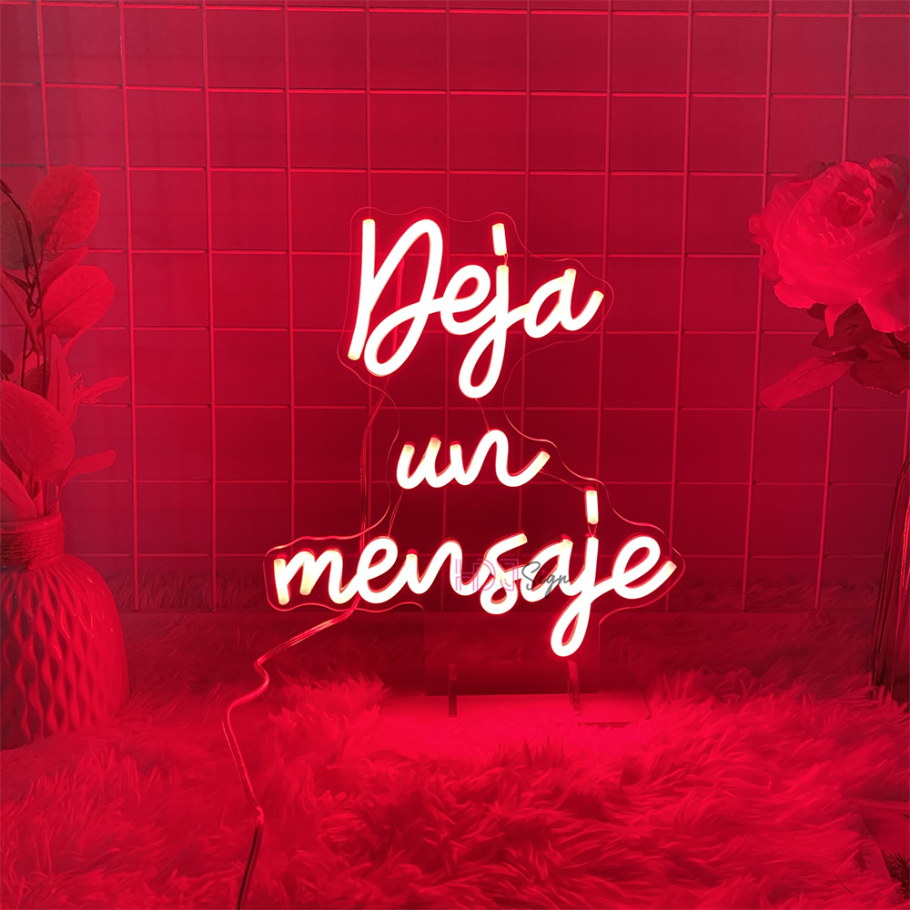 Deja un Mensaje Neon Led Sign  - огляд і ціна Coffee Tea Neon Sign